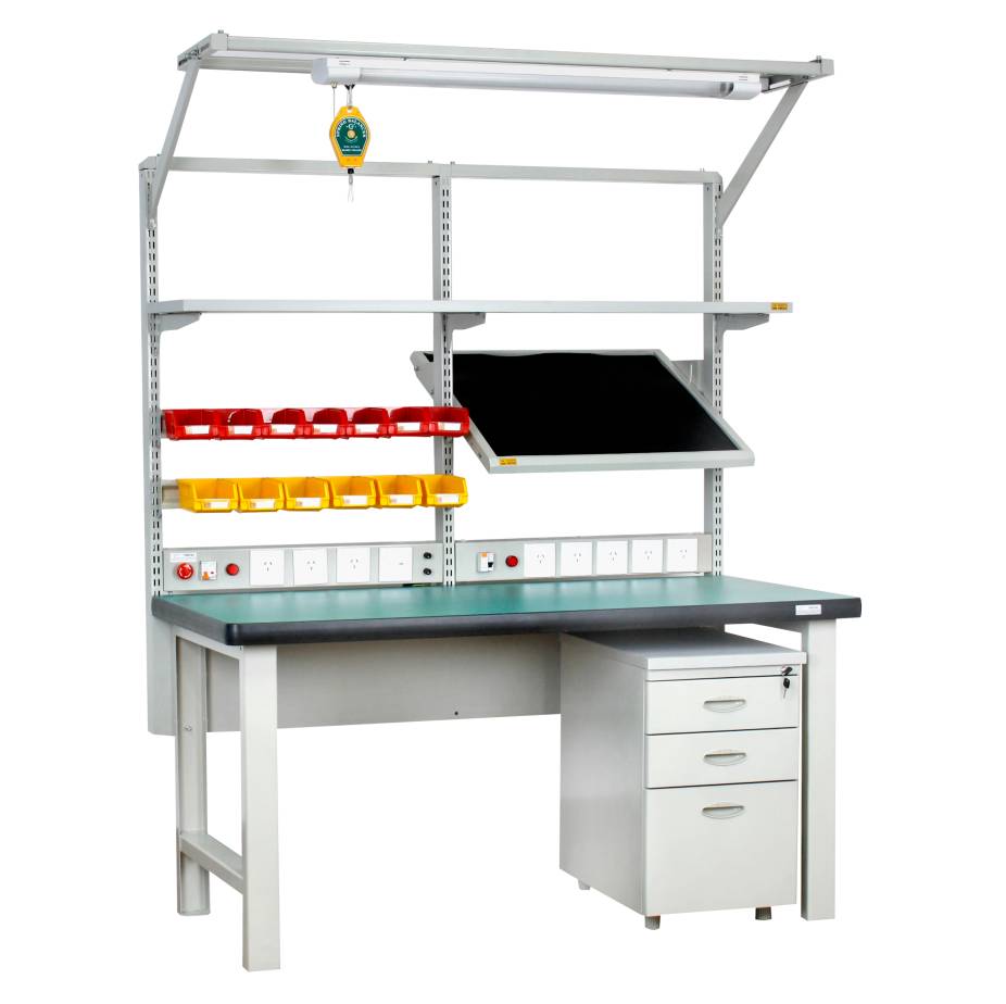 Adjustable Height Laboratory Workstation | ESD-Safe Table